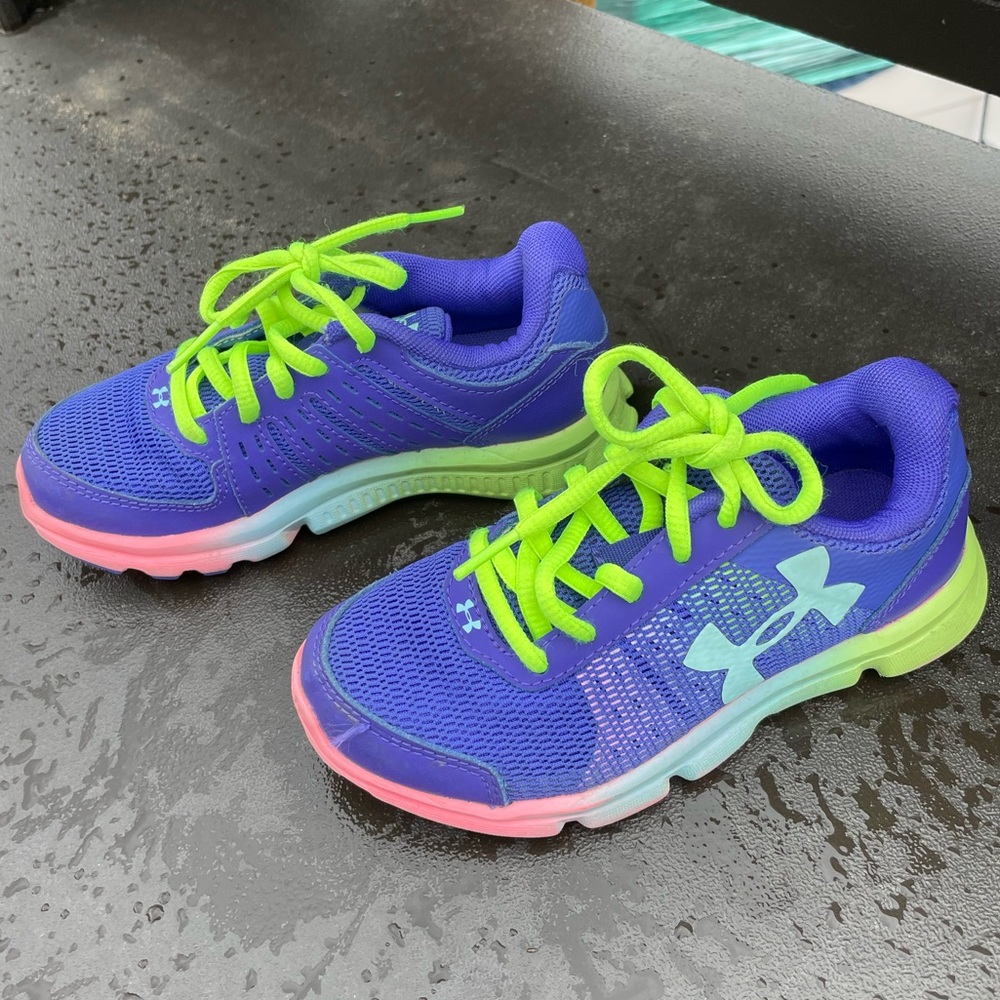 Under Armor kids running shoes